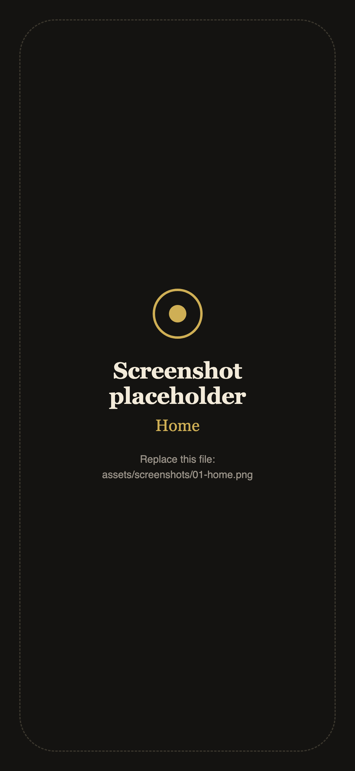 Placeholder for a screenshot of the Qabr Sync home screen