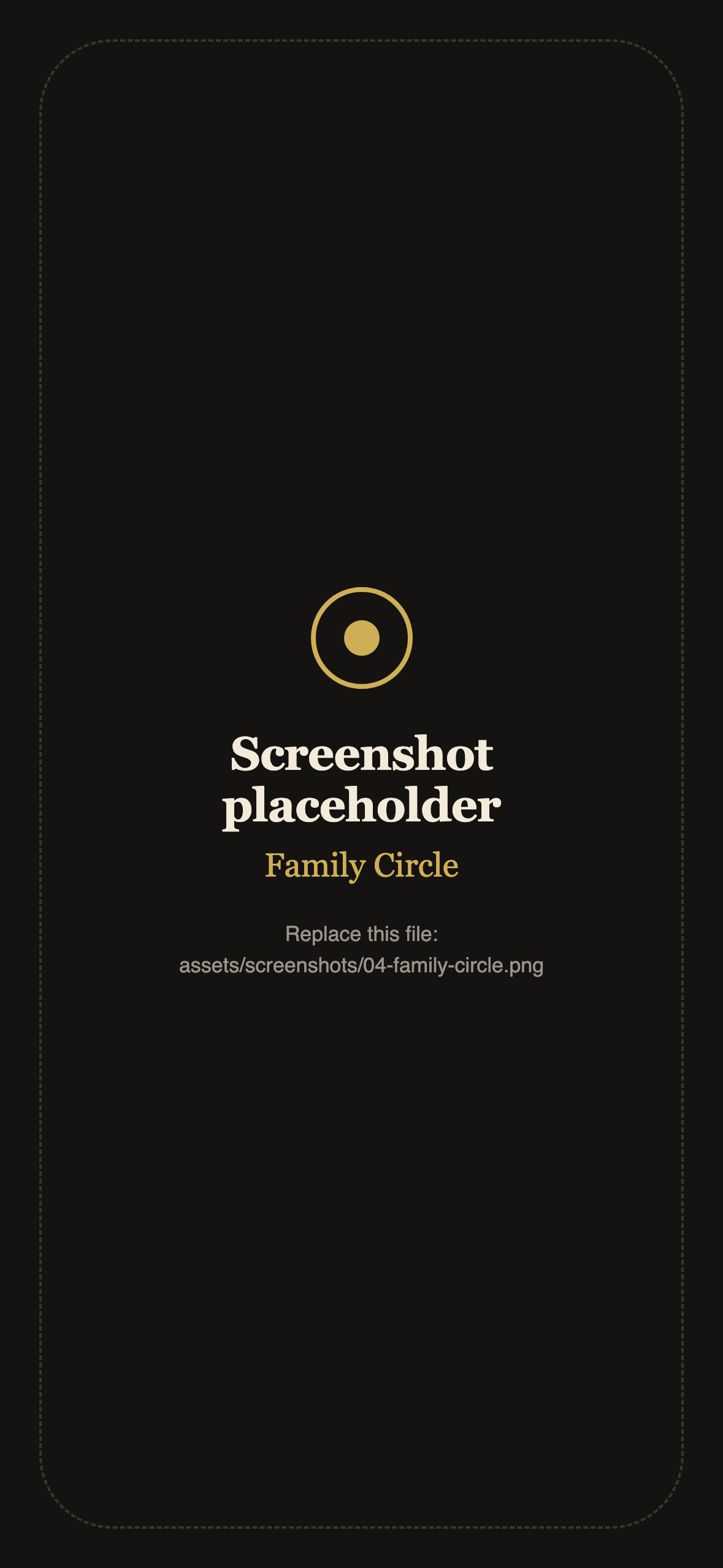 Placeholder for a screenshot of Family Circle